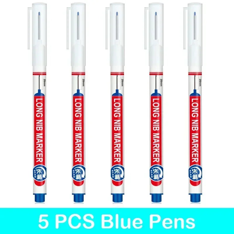 Buy The Best By Artsulli - Art is Long Life Short - 1/5 PCS 20mm Deep Hole Nib Multi-Purpose Head Markers for Metal Perforating Pen