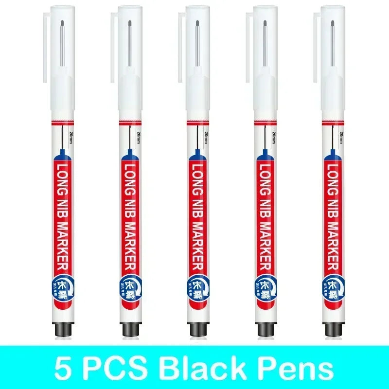 Buy The Best By Artsulli - Art is Long Life Short - 1/5 PCS 20mm Deep Hole Nib Multi-Purpose Tip Markers for Metal Perforating Pen