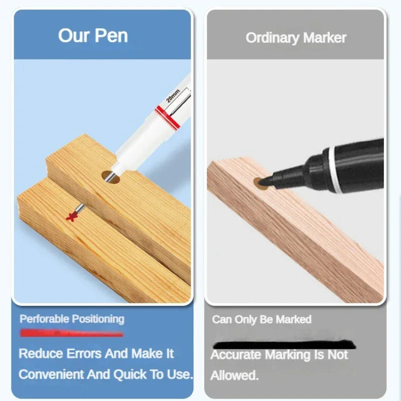 Buy The Best By Artsulli - Art is Long Life Short - 1/5 PCS 20mm Deep Hole Nib Multi-Purpose Head Markers for Metal Perforating Pen