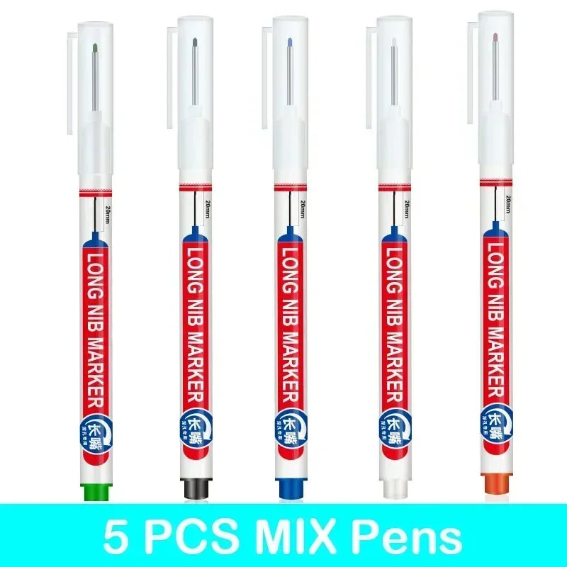 Buy The Best By Artsulli - Art is Long Life Short - 1/5 PCS 20mm Deep Hole Nib Multi-Purpose Tip Markers for Metal Perforating Pen