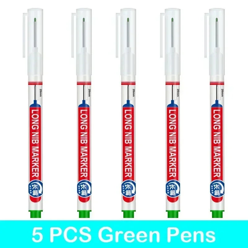 Buy The Best By Artsulli - Art is Long Life Short - 1/5 PCS 20mm Deep Hole Nib Multi-Purpose Tip Markers for Metal Perforating Pen