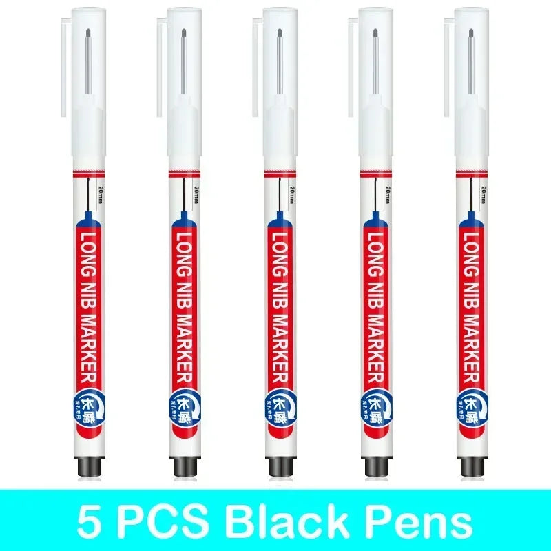 Buy The Best By Artsulli - Art is Long Life Short - 1/5 PCS 20mm Deep Hole Nib Multi-Purpose Head Markers for Metal Perforating Pen