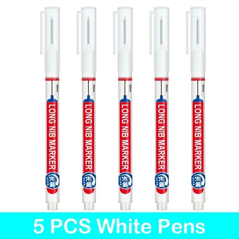 Buy The Best By Artsulli - Art is Long Life Short - 1/5 PCS 20mm Deep Hole Nib Multi-Purpose Head Markers for Metal Perforating Pen