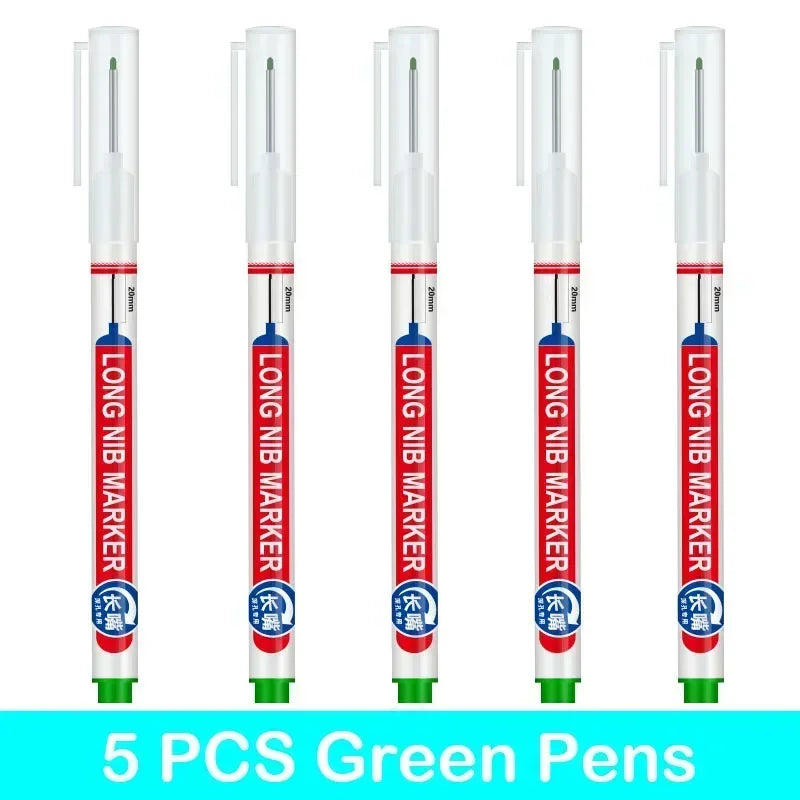 Buy The Best By Artsulli - Art is Long Life Short - 1/5 PCS 20mm Deep Hole Nib Multi-Purpose Head Markers for Metal Perforating Pen