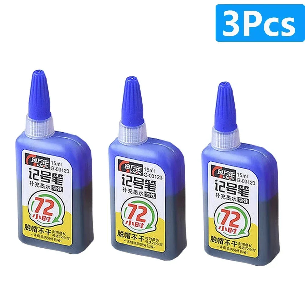 Buy The Best By Artsulli - Art is Long Life Short - 1-6Pcs 45mm Waterproof Head Nib Deep Hole Markers Pen Tile Carpenter Multi-purpose