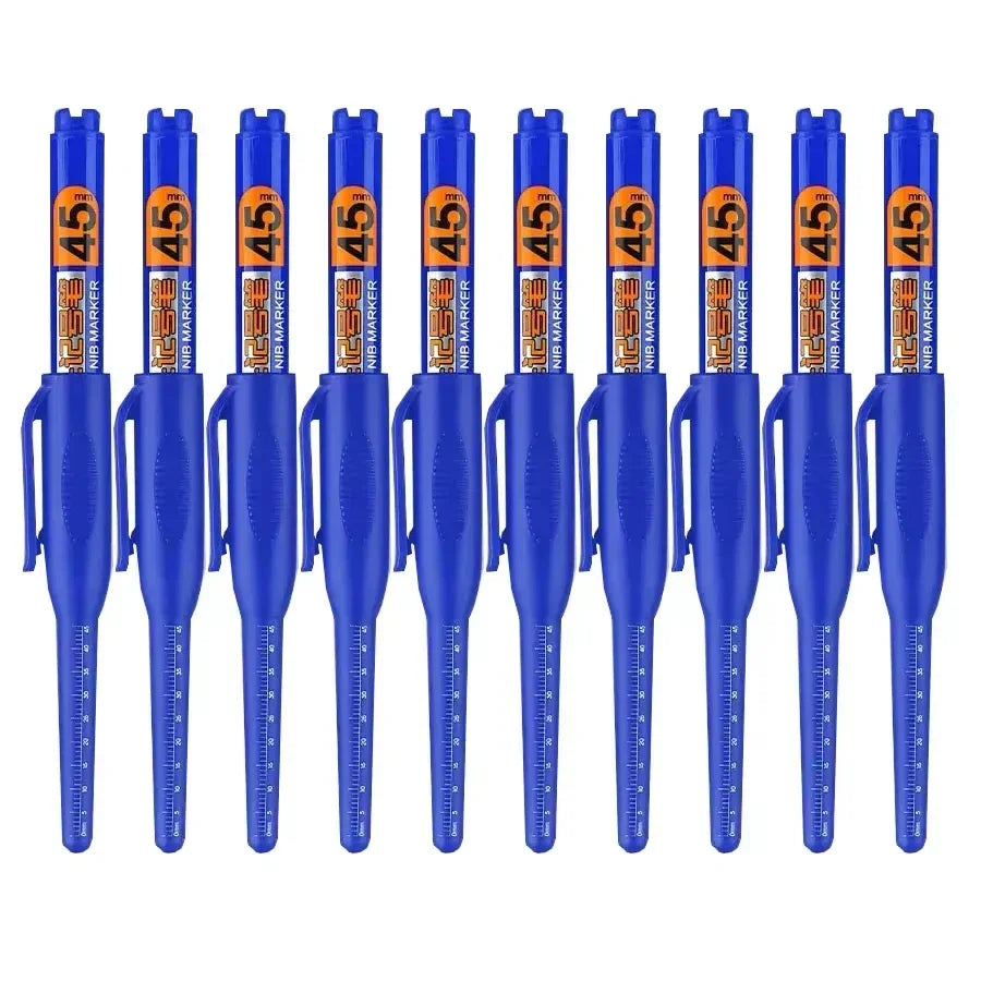 Buy The Best By Artsulli - Art is Long Life Short - 1-6Pcs 45mm Waterproof Head Nib Deep Hole Markers Pen Tile Carpenter Multi-purpose