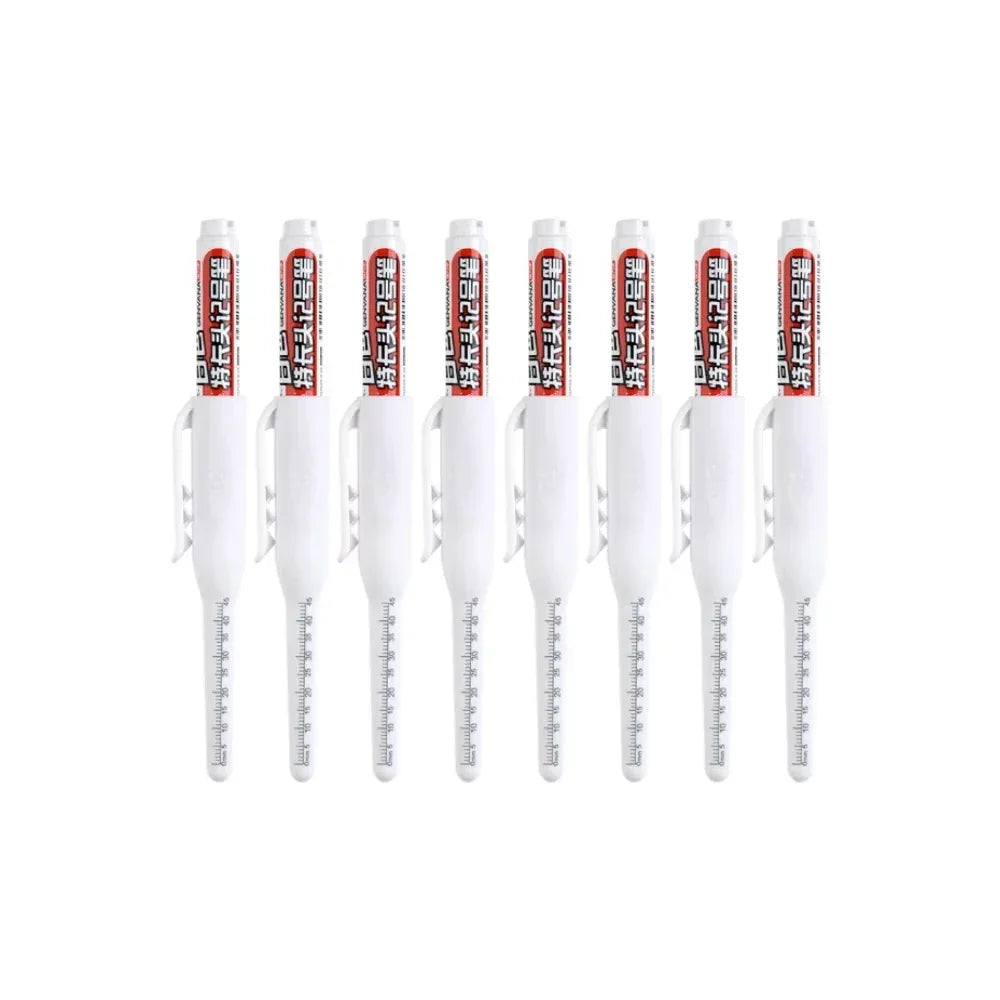 Buy The Best By Artsulli - Art is Long Life Short - 1-6Pcs 45mm Waterproof Head Nib Deep Hole Markers Pen Tile Carpenter Multi-purpose