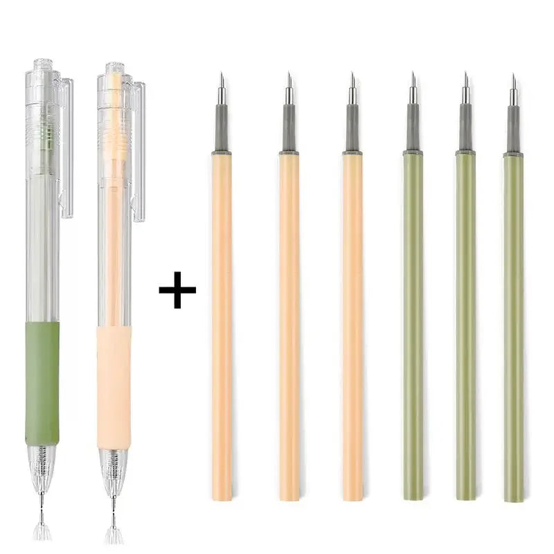 Buy The Best By Artsulli - Art is Long Life Short - 1-8pcs/Set Utility Knife Pen Refill Stickers Scrapbooking Cutting Tool Express Box