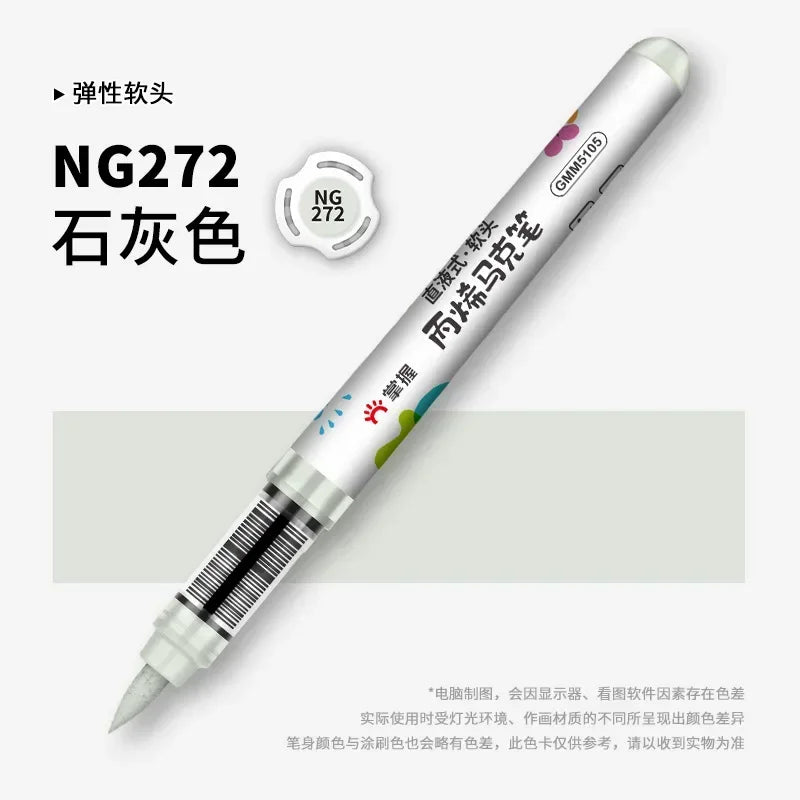 Buy The Best By Artsulli - Art is Long Life Short - 1 PC 36 Colors Marker Acrylic Graffiti Waterproof Sketch Oily Alcohol Based Pens