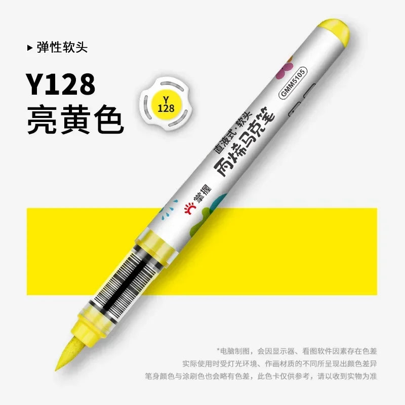 Buy The Best By Artsulli - Art is Long Life Short - 1 PC 36 Colors Marker Acrylic Graffiti Waterproof Sketch Oily Alcohol Based Pens