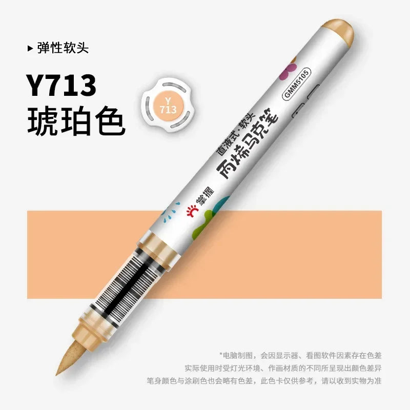 Buy The Best By Artsulli - Art is Long Life Short - 1 PC 36 Colors Marker Acrylic Graffiti Waterproof Sketch Oily Alcohol Based Pens