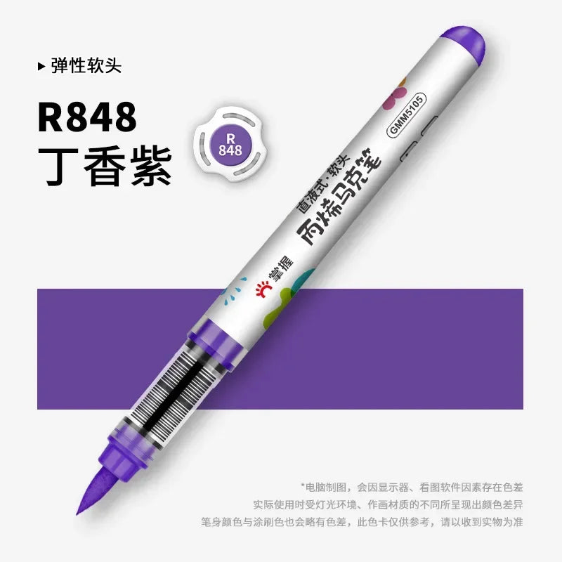 Buy The Best By Artsulli - Art is Long Life Short - 1 PC 36 Colors Marker Acrylic Graffiti Waterproof Sketch Oily Alcohol Based Pens