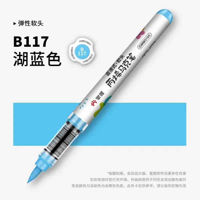 Buy The Best By Artsulli - Art is Long Life Short - 1 PC 36 Colors Marker Acrylic Graffiti Waterproof Sketch Oily Alcohol Based Pens