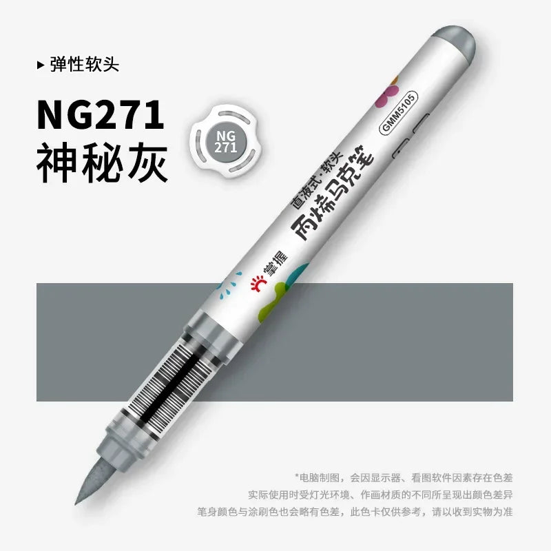 Buy The Best By Artsulli - Art is Long Life Short - 1 PC 36 Colors Marker Acrylic Graffiti Waterproof Sketch Oily Alcohol Based Pens