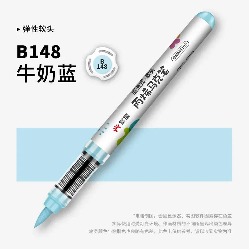 Buy The Best By Artsulli - Art is Long Life Short - 1 PC 36 Colors Marker Acrylic Graffiti Waterproof Sketch Oily Alcohol Based Pens