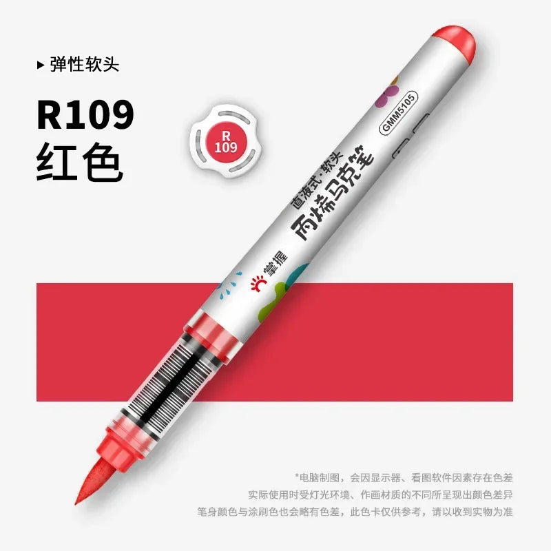 Buy The Best By Artsulli - Art is Long Life Short - 1 PC 36 Colors Marker Acrylic Graffiti Waterproof Sketch Oily Alcohol Based Pens