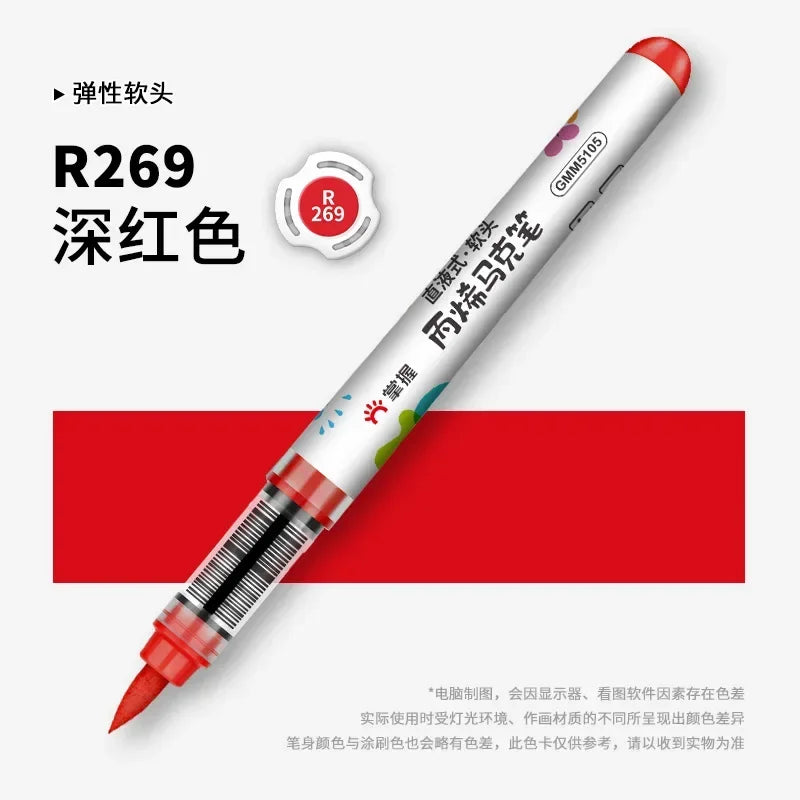 Buy The Best By Artsulli - Art is Long Life Short - 1 PC 36 Colors Marker Acrylic Graffiti Waterproof Sketch Oily Alcohol Based Pens