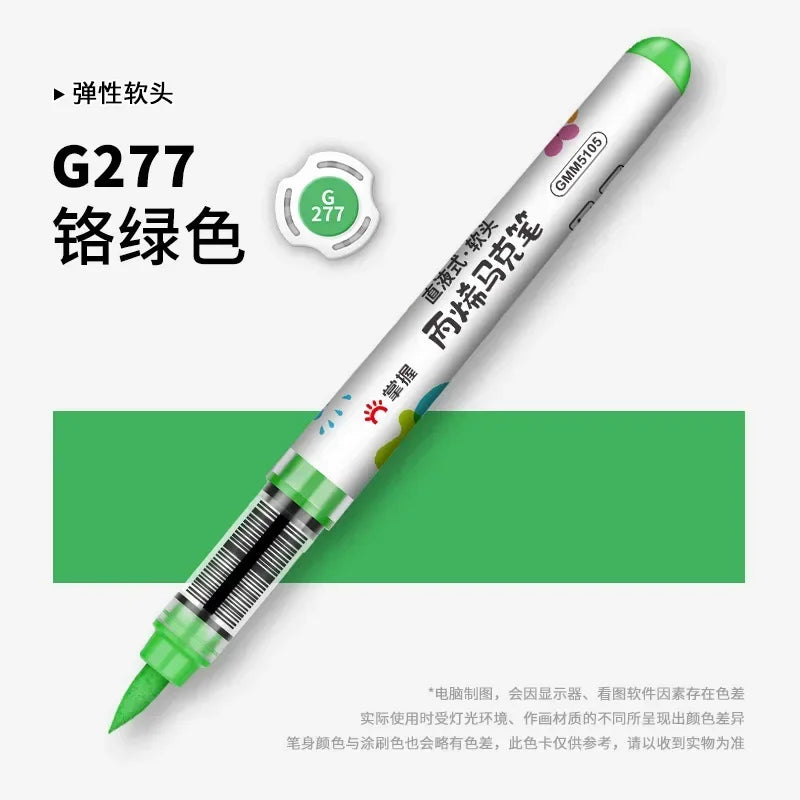 Buy The Best By Artsulli - Art is Long Life Short - 1 PC 36 Colors Marker Acrylic Graffiti Waterproof Sketch Oily Alcohol Based Pens