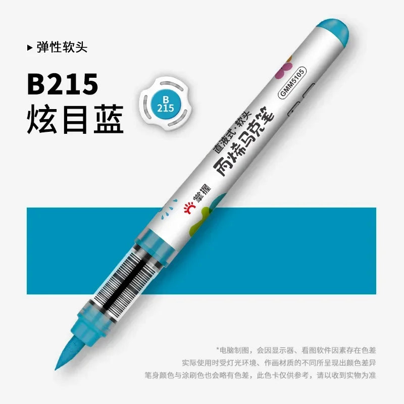 Buy The Best By Artsulli - Art is Long Life Short - 1 PC 36 Colors Marker Acrylic Graffiti Waterproof Sketch Oily Alcohol Based Pens