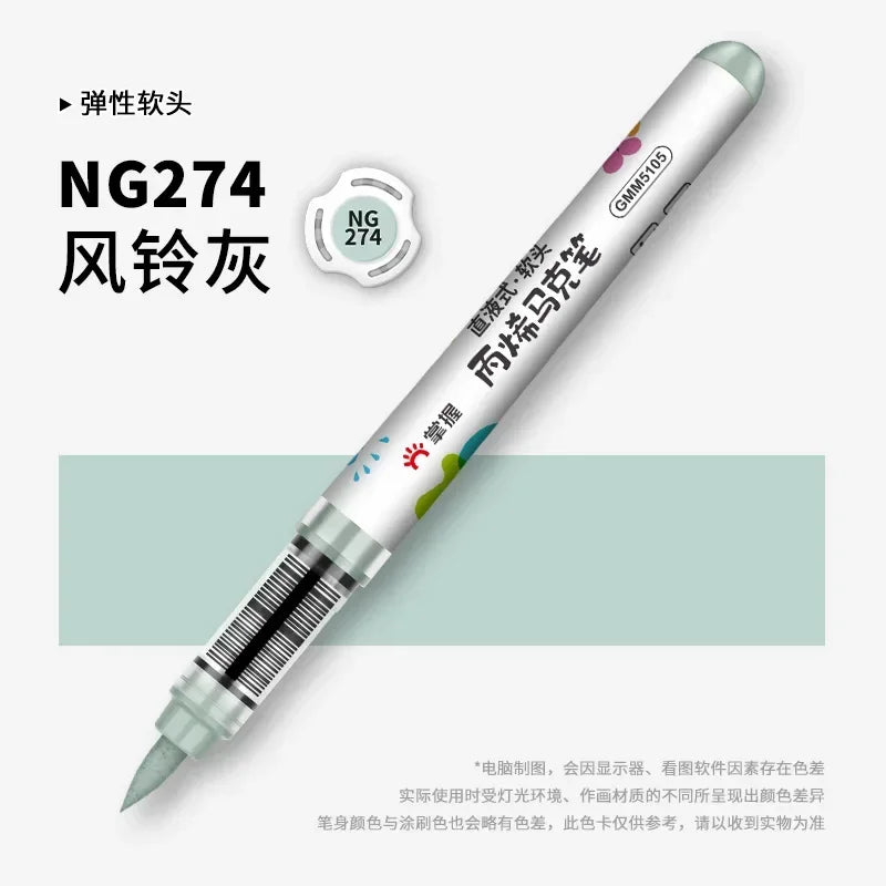 Buy The Best By Artsulli - Art is Long Life Short - 1 PC 36 Colors Marker Acrylic Graffiti Waterproof Sketch Oily Alcohol Based Pens