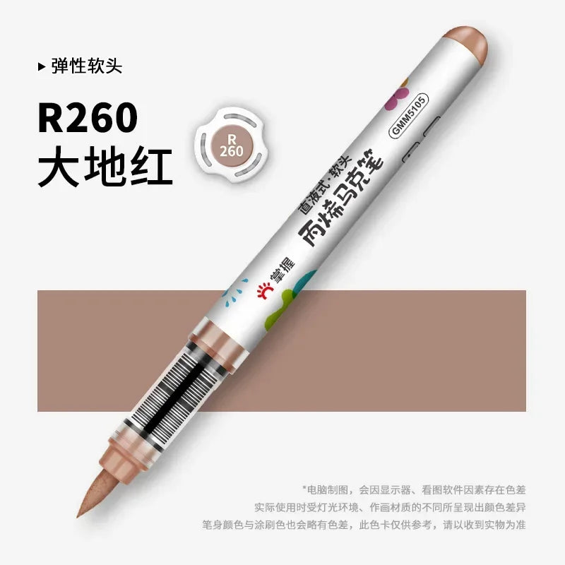 Buy The Best By Artsulli - Art is Long Life Short - 1 PC 36 Colors Marker Acrylic Graffiti Waterproof Sketch Oily Alcohol Based Pens