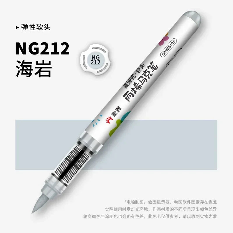 Buy The Best By Artsulli - Art is Long Life Short - 1 PC 36 Colors Marker Acrylic Graffiti Waterproof Sketch Oily Alcohol Based Pens