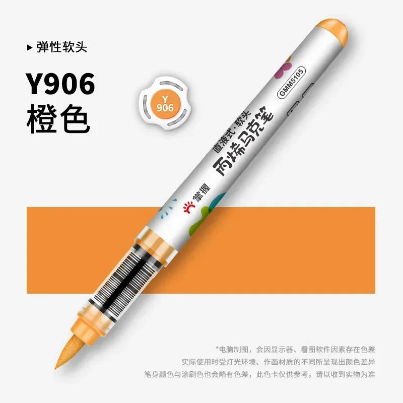 Buy The Best By Artsulli - Art is Long Life Short - 1 PC 36 Colors Marker Acrylic Graffiti Waterproof Sketch Oily Alcohol Based Pens