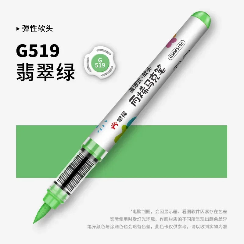 Buy The Best By Artsulli - Art is Long Life Short - 1 PC 36 Colors Marker Acrylic Graffiti Waterproof Sketch Oily Alcohol Based Pens