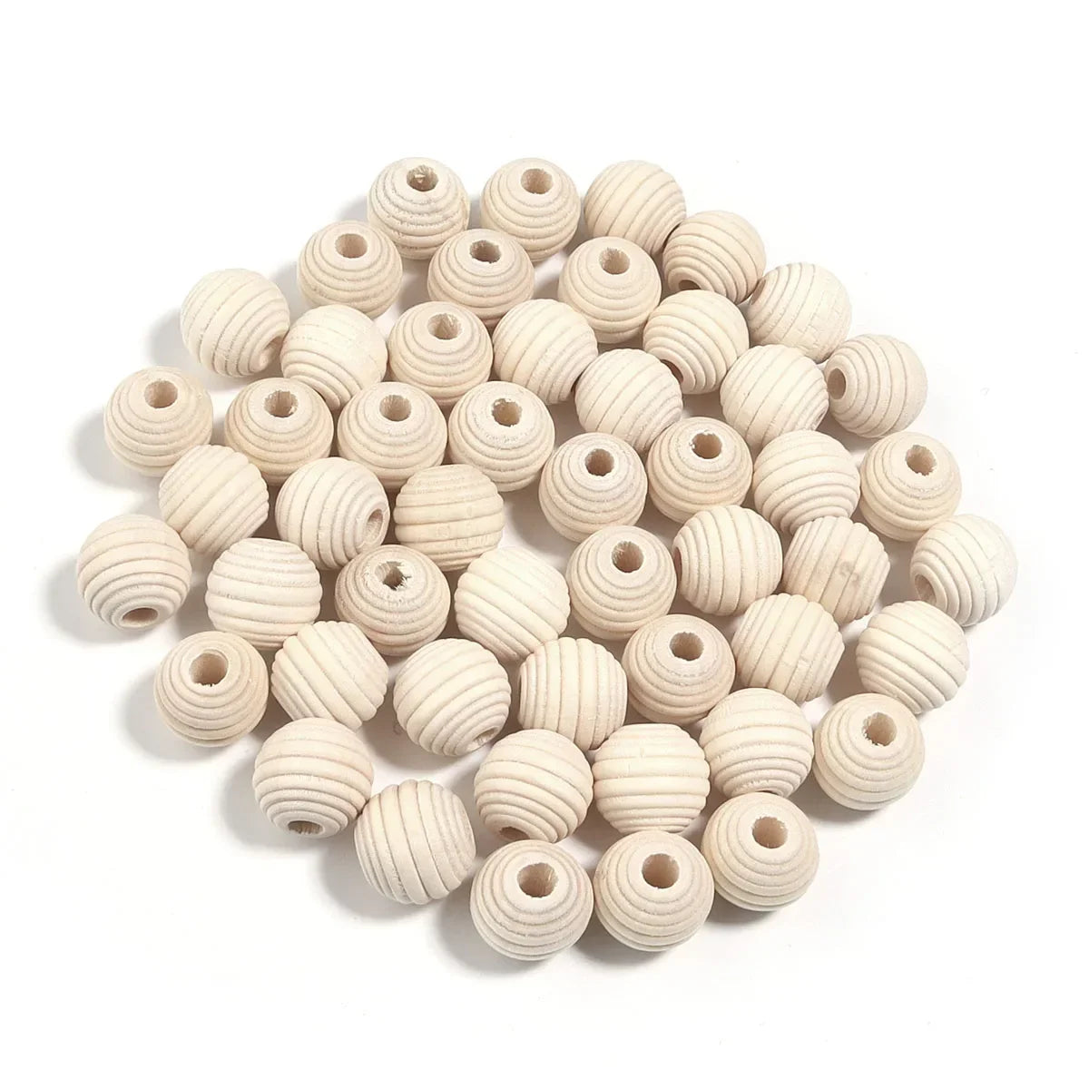 Buy The Best By Artsulli - Art is Long Life Short - 10-100pcs 6-30mm Natural Wood Beads Round Unfinished Wooden Balls for DIY Crafts Kids