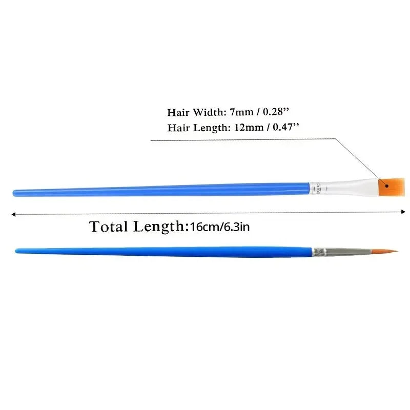 Buy The Best By Artsulli - Art is Long Life Short - 10/20/30pcs Painting Brushes For Handcraft Arts And Craft Artistic Multifunction Hook