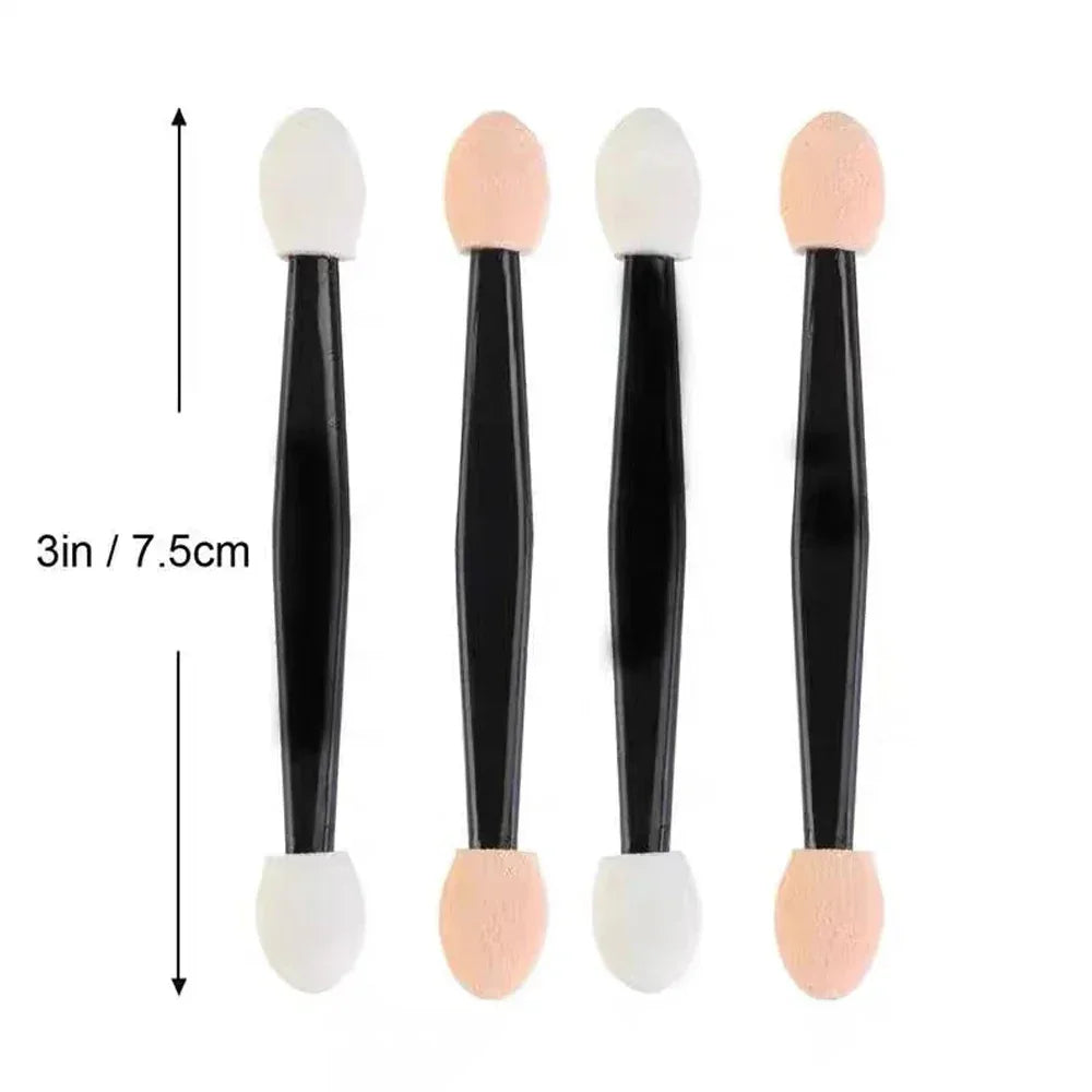 Buy The Best By Artsulli - Art is Long Life Short - 10/30/50/100Pcs Nail Brush Double Sided Chrome Powder Applicator Sponge Sticks Supplies
