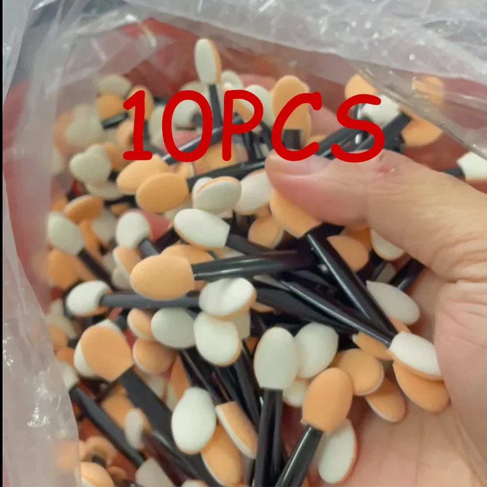 Buy The Best By Artsulli - Art is Long Life Short - 10/30/50/100Pcs Nail Brush Double Sided Chrome Powder Applicator Sponge Sticks Supplies