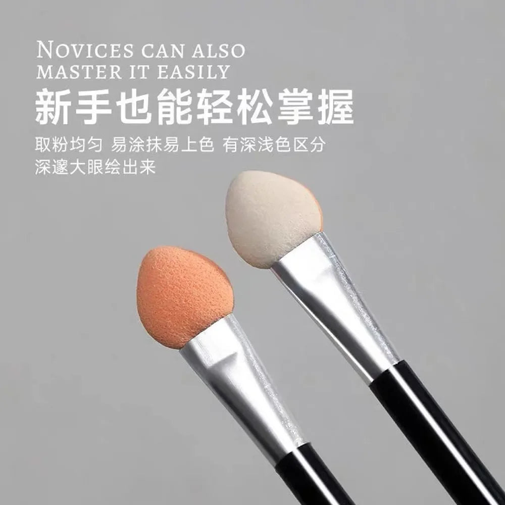 Buy The Best By Artsulli - Art is Long Life Short - 10/30/50/100Pcs Nail Brush Double Sided Chrome Powder Applicator Sponge Sticks Supplies