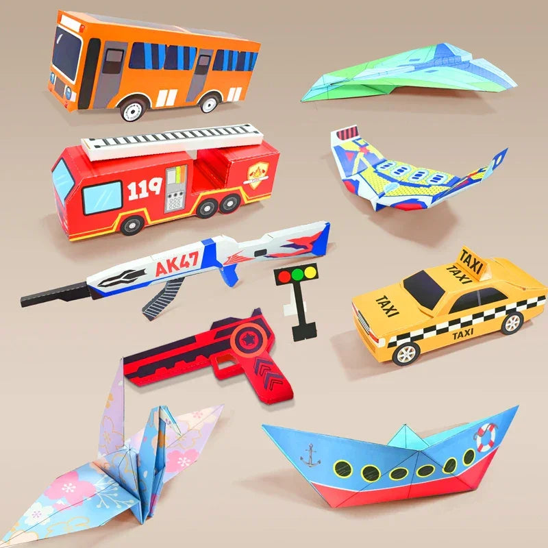 Buy The Best By Artsulli - Art is Long Life Short - 10/36/37 Sheets Origami Kit DIY Paper Craft Projects Supplies Montessori Educational