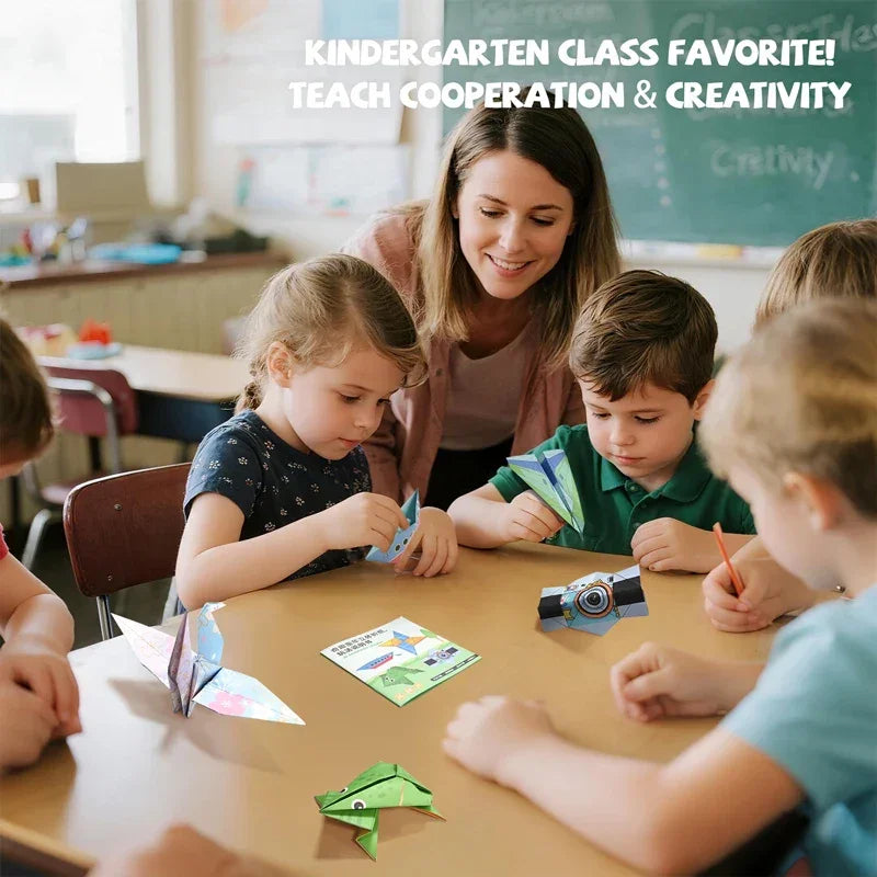 Buy The Best By Artsulli - Art is Long Life Short - 10/36/37 Sheets Origami Kit DIY Paper Craft Projects Supplies Montessori Educational