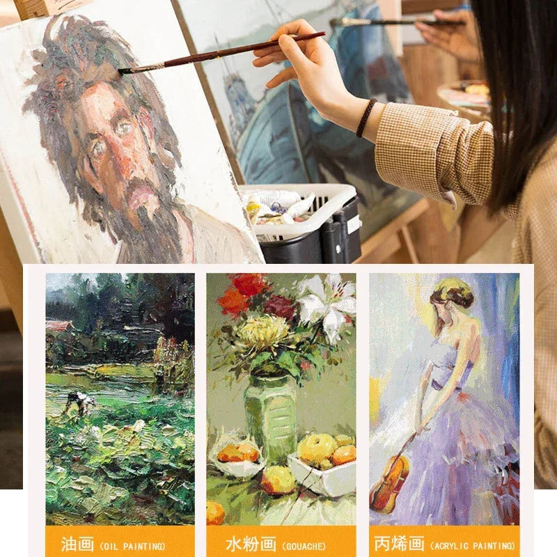 Buy The Best By Artsulli - Art is Long Life Short - 10 Pcs Canvas Board Painting Cotton Blank,Primed White,Suitable For Oil