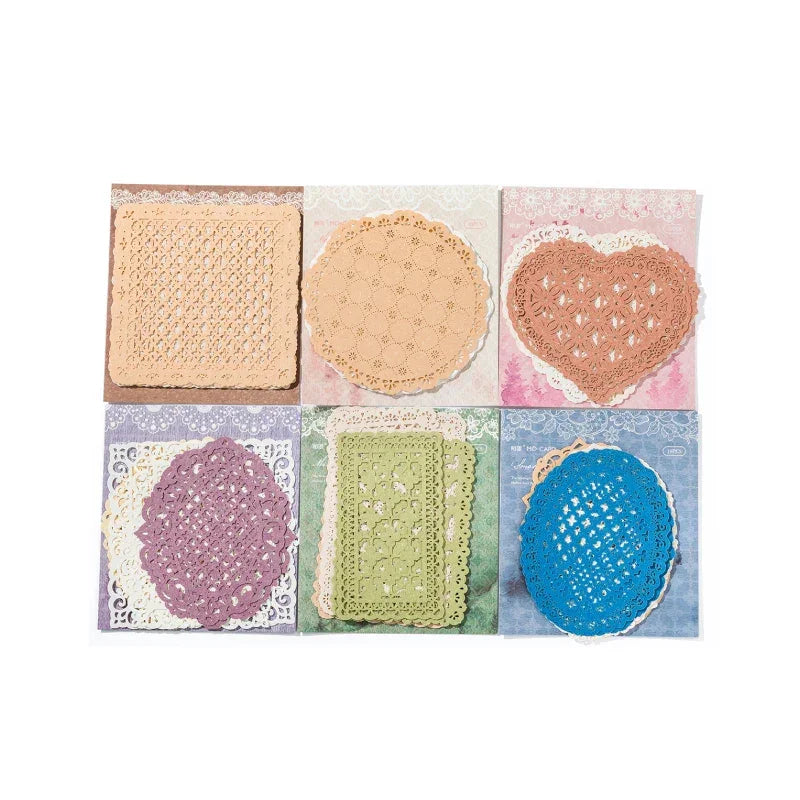 Buy The Best By Artsulli - Art is Long Life Short - 10 pcs Hollow out Hand lace paper Planner Literature Scrapbooking material hand made