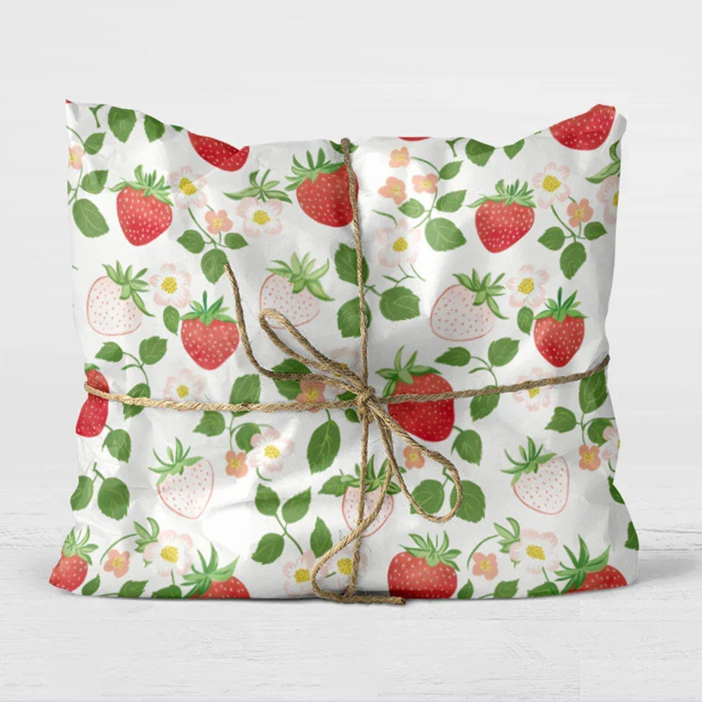 Buy The Best By Artsulli - Art is Long Life Short - 10 Sheets/ Pack Red Strawberry Tissue Paper Fruit Gift Wrapping Diy Craft For Wedding