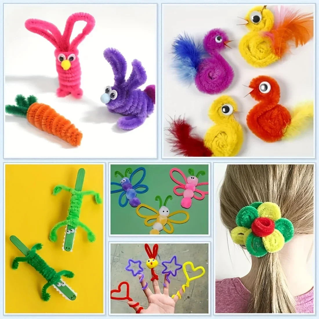 Buy The Best By Artsulli - Art is Long Life Short - 100 Pcs Coffee Pipe Cleaners,Pipe Cleaners for Crafts,Pipe Cleaner Crafts,Chenille