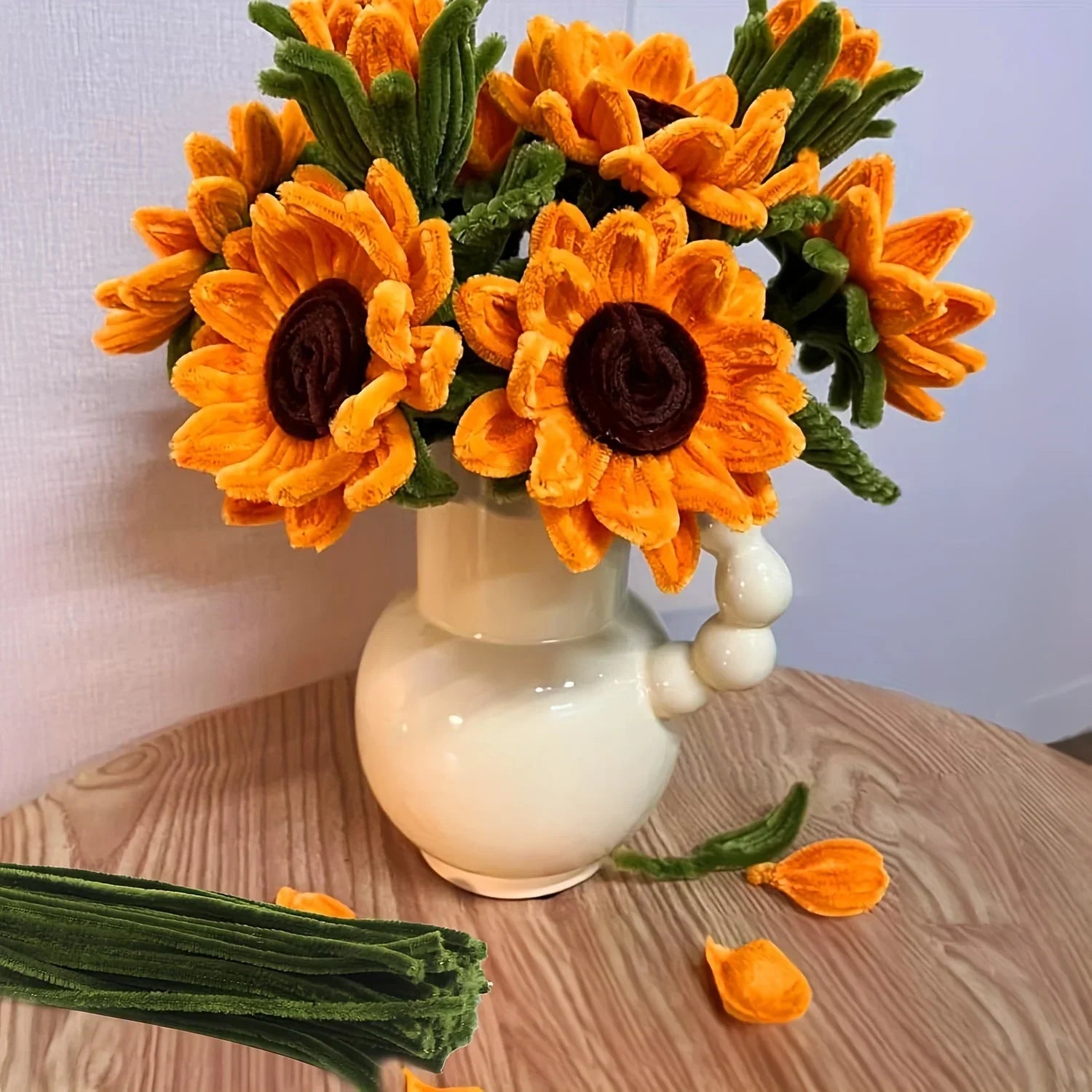 Buy The Best By Artsulli - Art is Long Life Short - 100 Pcs Green Pipe Cleaners,Pipe Cleaners for Crafts,Pipe Cleaner Crafts,Chenille Stems