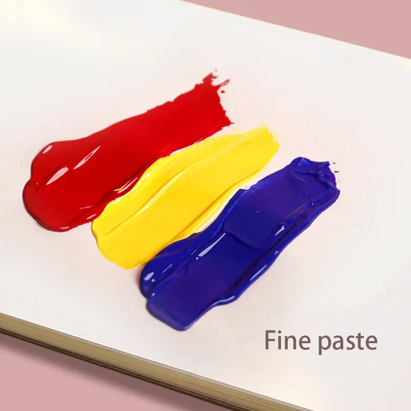 Buy The Best By Artsulli - Art is Long Life Short - 100ML/64 color bag Chagall Acrylic Paint Fine Artist Student Painting Graffiti DIY art