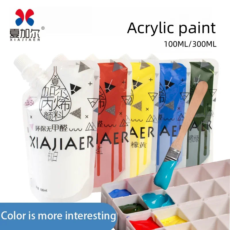 Buy The Best By Artsulli - Art is Long Life Short - 100ML/64 color bag Chagall Acrylic Paint Fine Artist Student Painting Graffiti DIY art