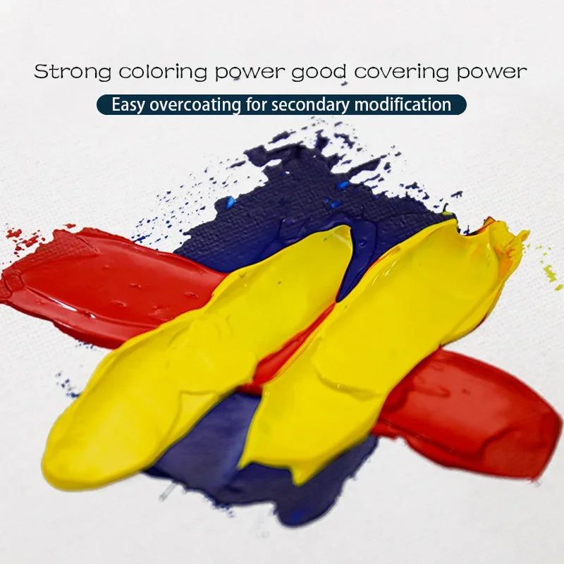 Buy The Best By Artsulli - Art is Long Life Short - 100ML/64 color bag Chagall Acrylic Paint Fine Artist Student Painting Graffiti DIY art