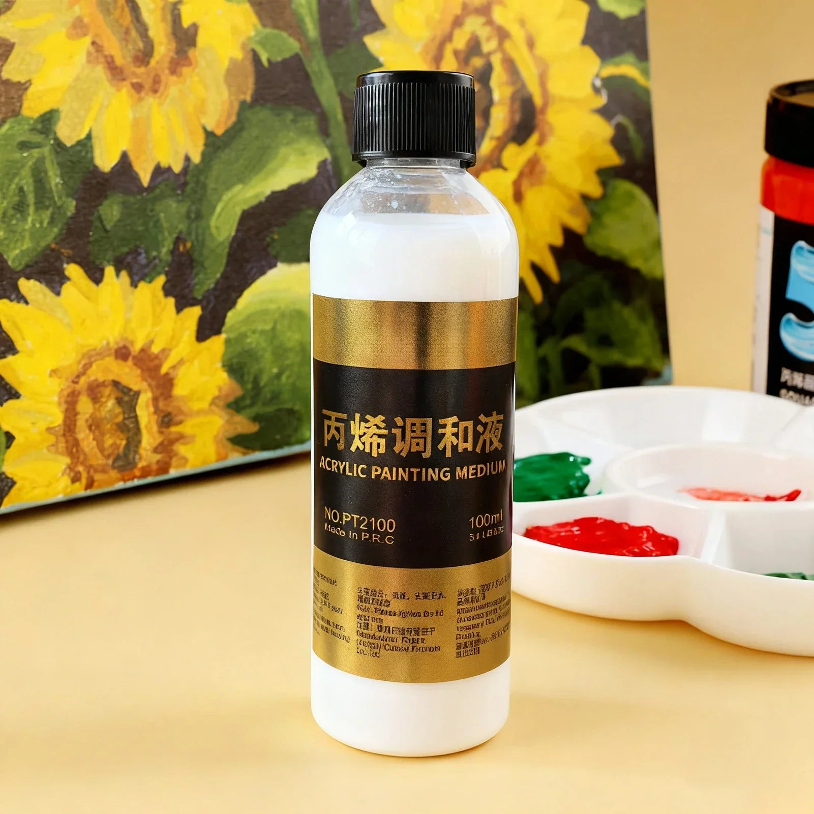 Buy The Best By Artsulli - Art is Long Life Short - 100ML Acrylic Paint Special Blend Liquid Water Powder Diluent Pigment Dilute Chroma