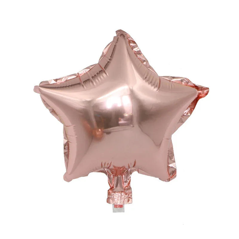 Buy The Best By Artsulli - Art is Long Life Short - 10Pcs 10inch rose gold Silver Foil Star Balloon Birthday Wedding Christmas Party Decor