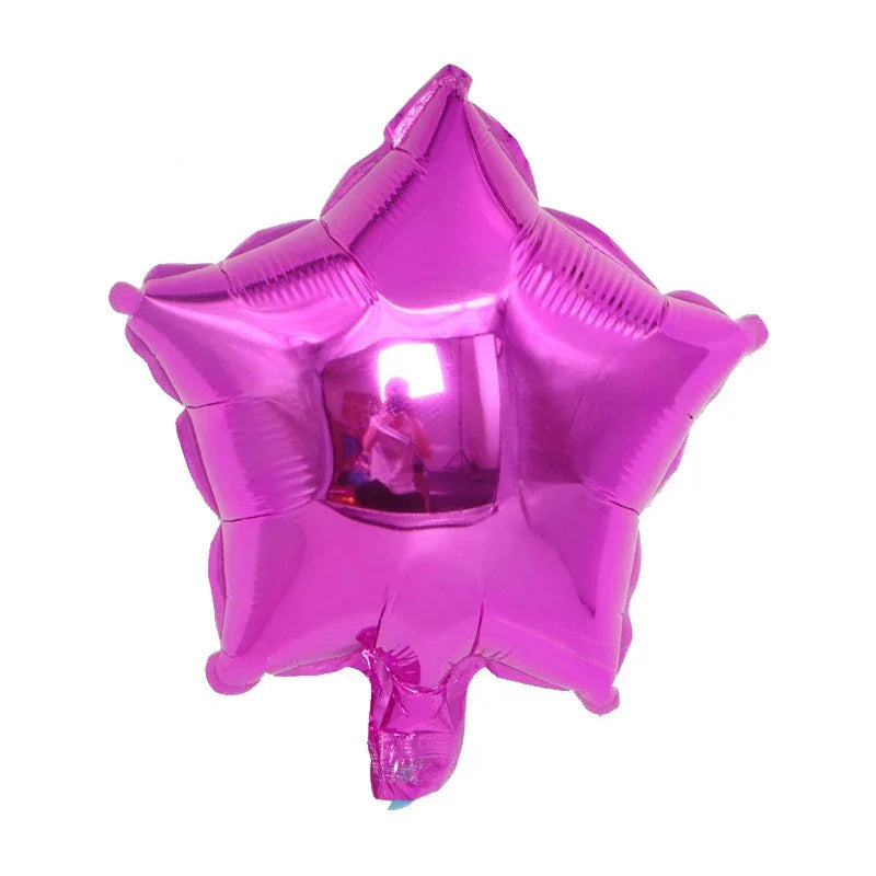Buy The Best By Artsulli - Art is Long Life Short - 10Pcs 10inch rose gold Silver Foil Star Balloon Birthday Wedding Christmas Party Decor