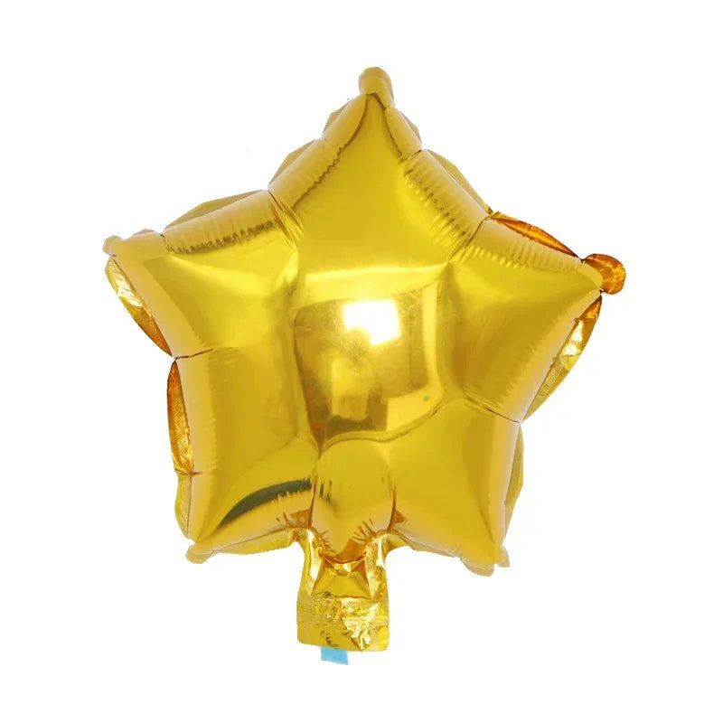 Buy The Best By Artsulli - Art is Long Life Short - 10Pcs 10inch rose gold Silver Foil Star Balloon Birthday Wedding Christmas Party Decor
