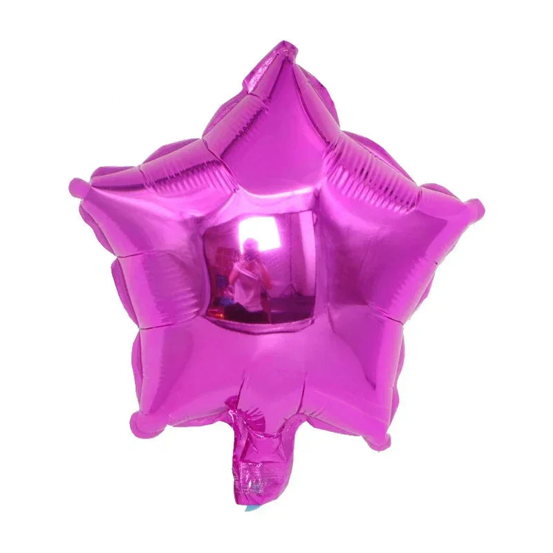 Buy The Best By Artsulli - Art is Long Life Short - 10Pcs 10inch rose gold Silver Foil Star Balloon Birthday Wedding Christmas Party Decor