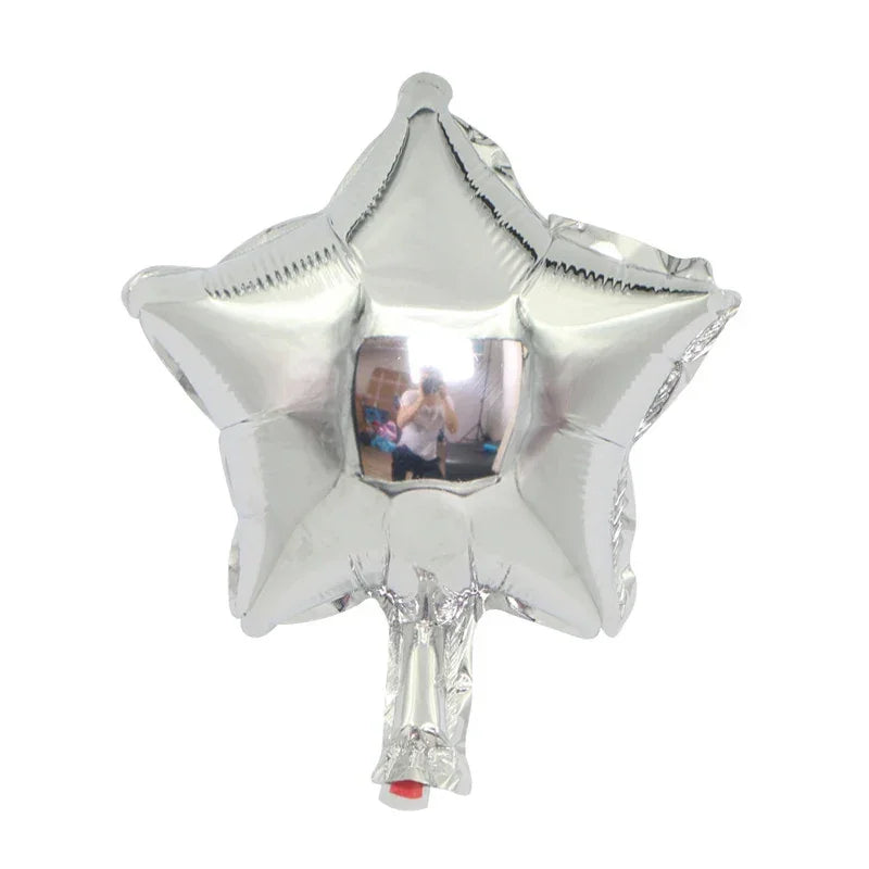 Buy The Best By Artsulli - Art is Long Life Short - 10Pcs 10inch rose gold Silver Foil Star Balloon Birthday Wedding Christmas Party Decor