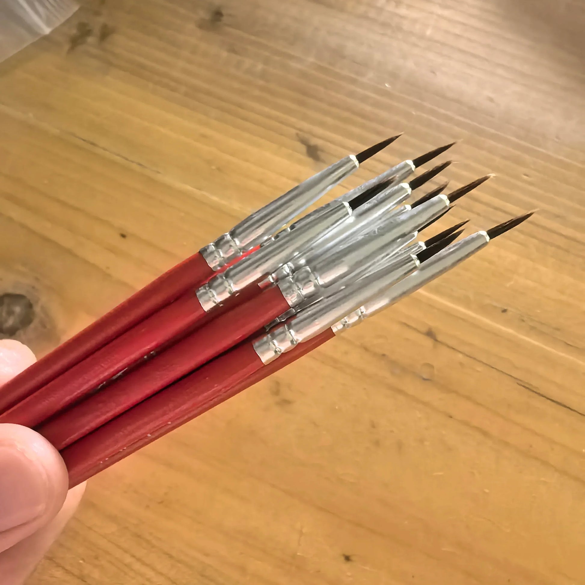 Buy The Best By Artsulli - Art is Long Life Short - 10pcs Fine Line Pens - 0.7/1.1/1.5mm Thin Hook Nylon Brushes for Hand Painting Acrylic